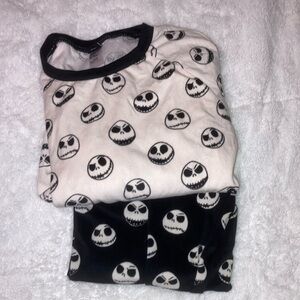 NWOT NIGHTMARE BEFORE CHRISTMAS PJ SET